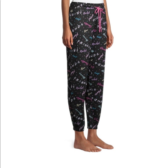 NWT FRIENDS ladies sleep jogger size large (12-14) - Picture 3 of 5